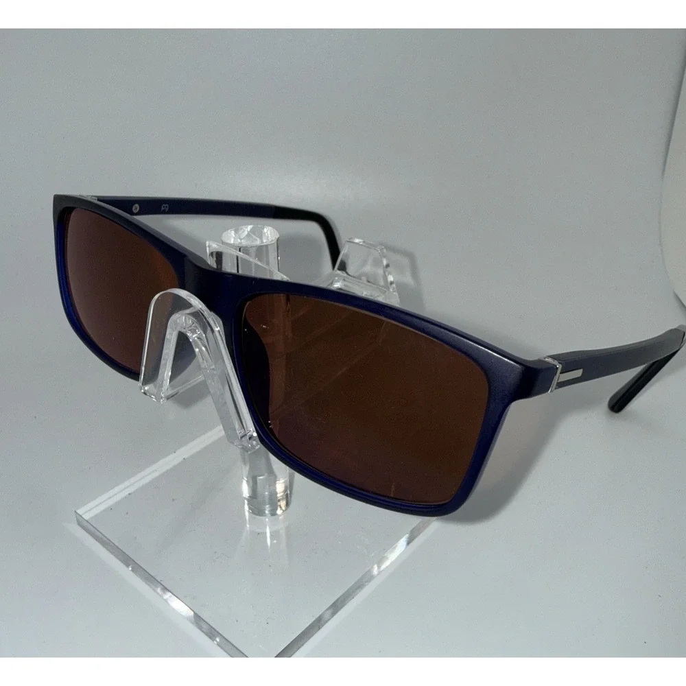 Polarized Sunglasses UV400 Luxury Blue Square Retro SunGlasses Classic